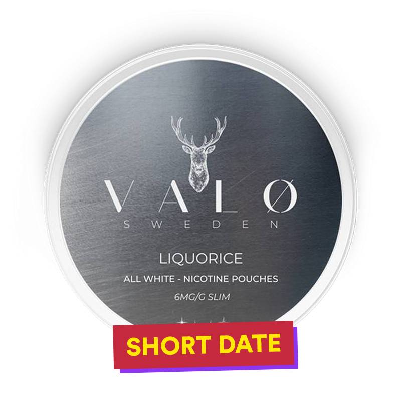 VALØ LIQUORICE 6mg MEDIUM
