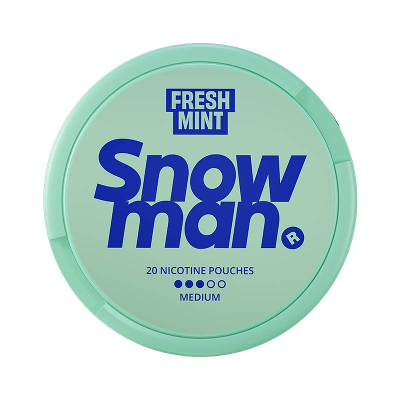 Snowman Fresh Mint Medium 9mg