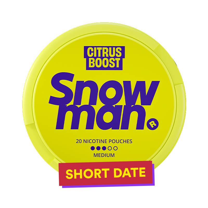 Snowman Citrus Boost Medium 9mg