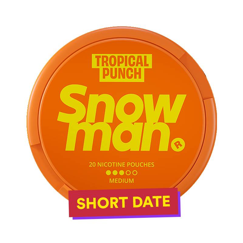 Snowman Tropical Punch Medium 9mg