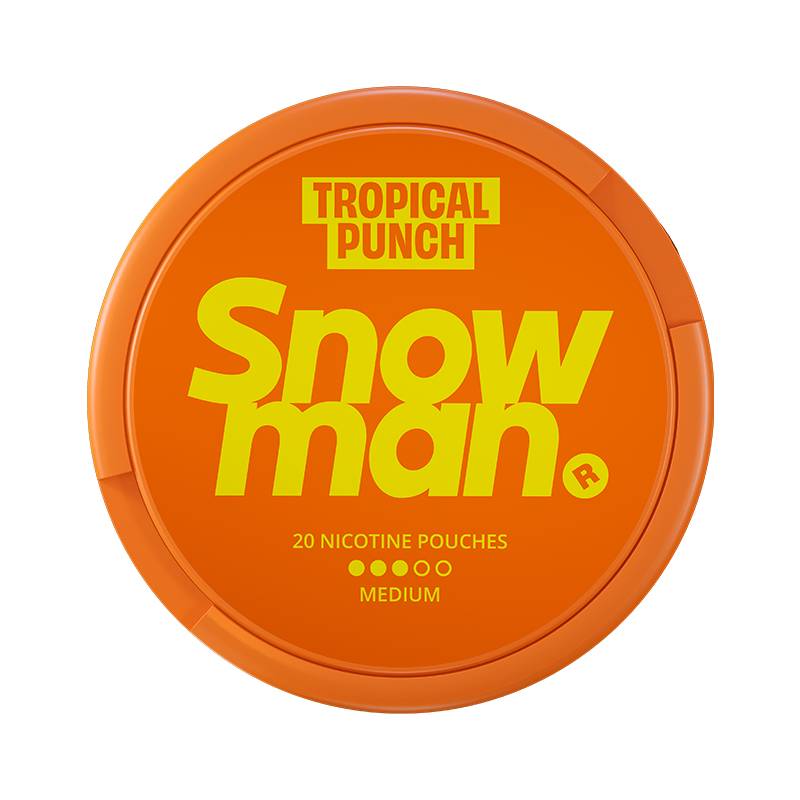 Snowman Tropical Punch Medium 9mg