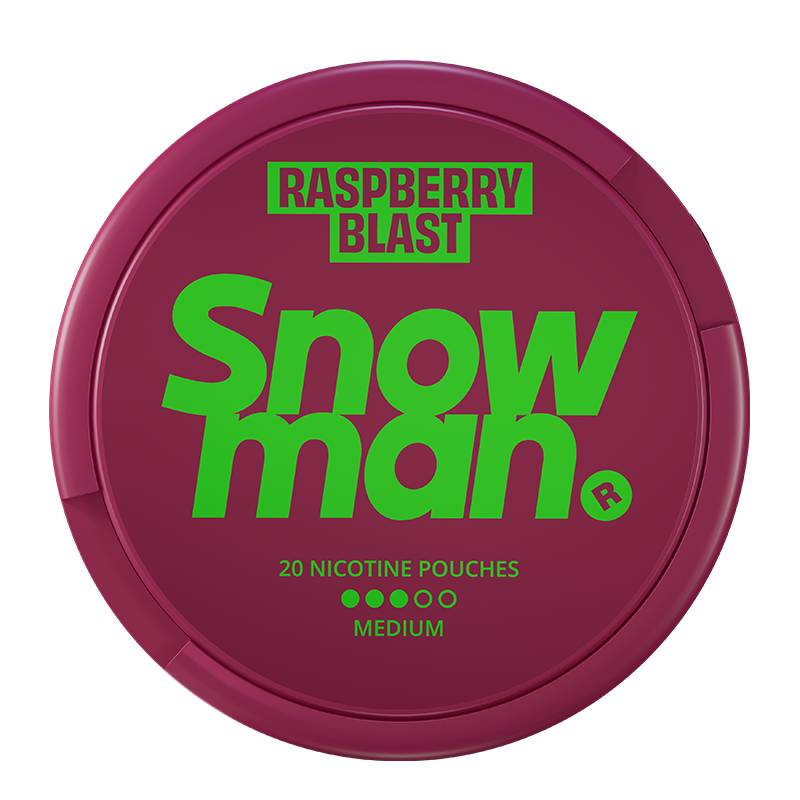 Snowman Raspberry Blast Medium 9mg