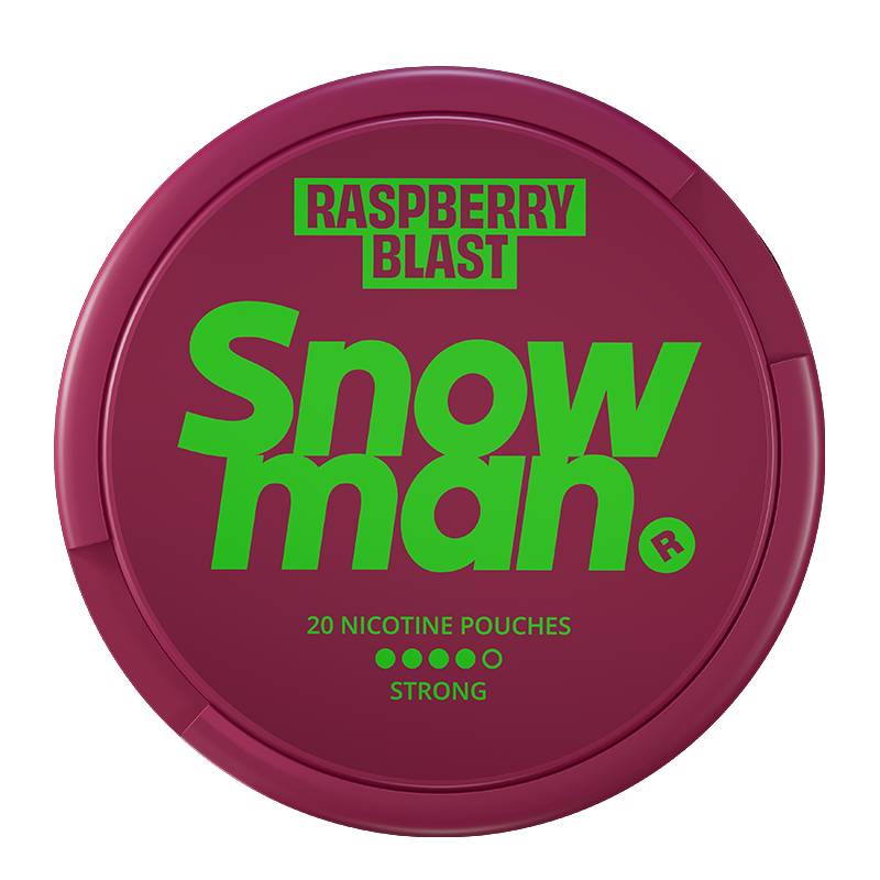 Snowman Raspberry Blast Strong 12mg