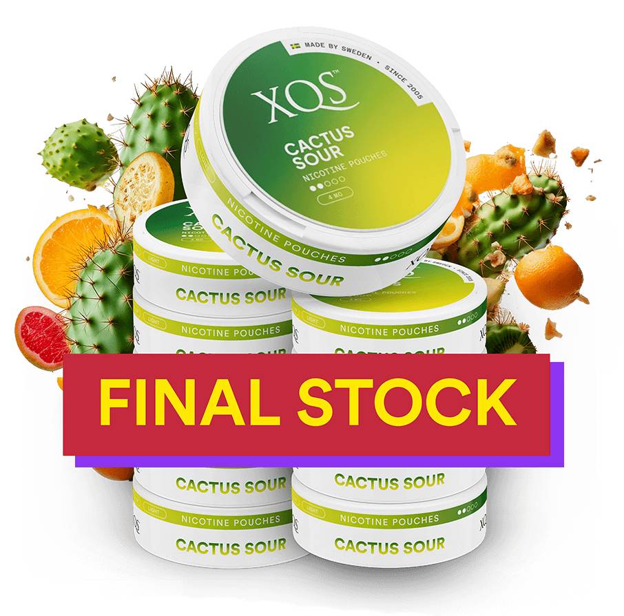 10 Cans XQS Cactus Sour 4mg