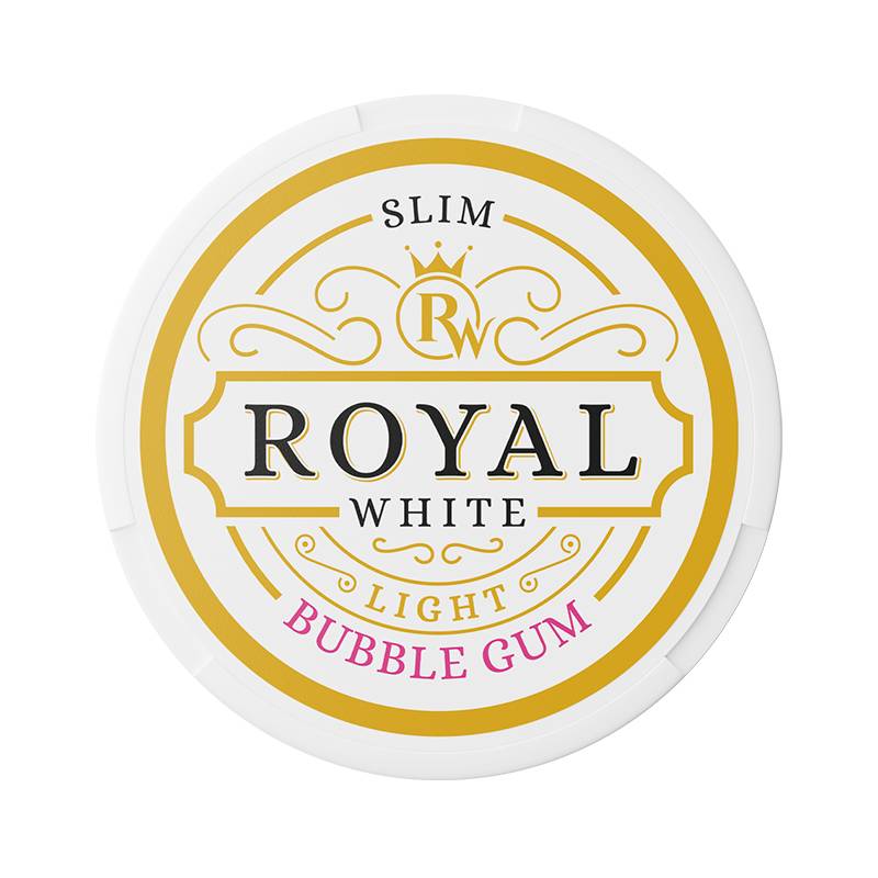 Royal White Bubble Gum Light