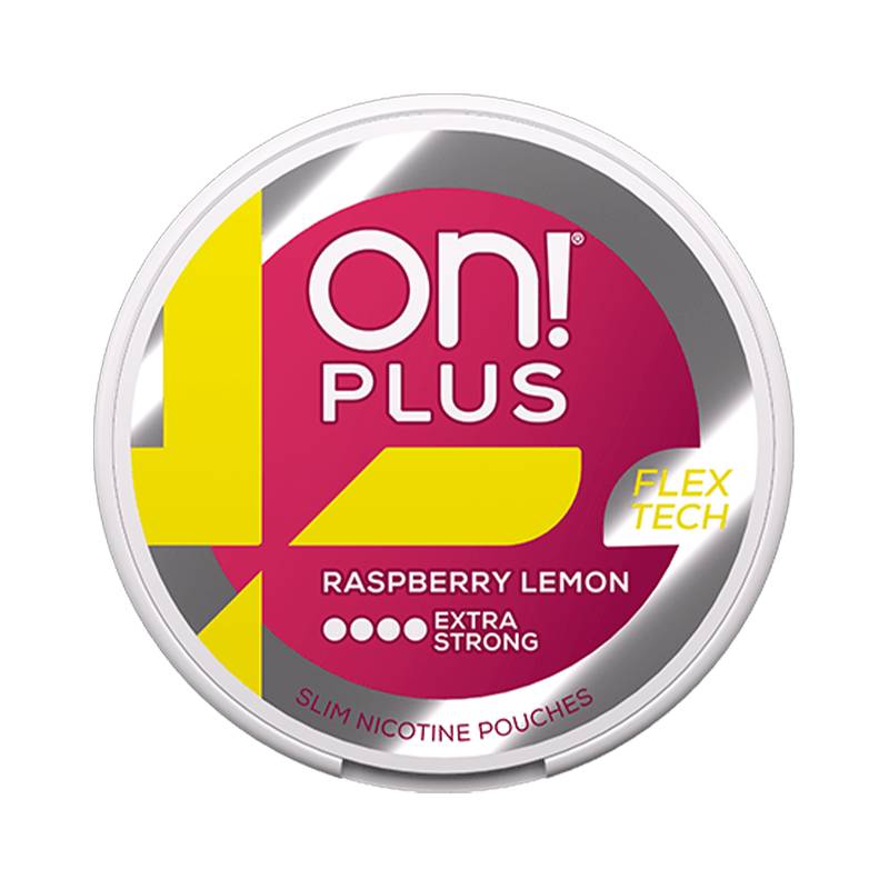 On! Plus Raspberry Lemon Extra Strong