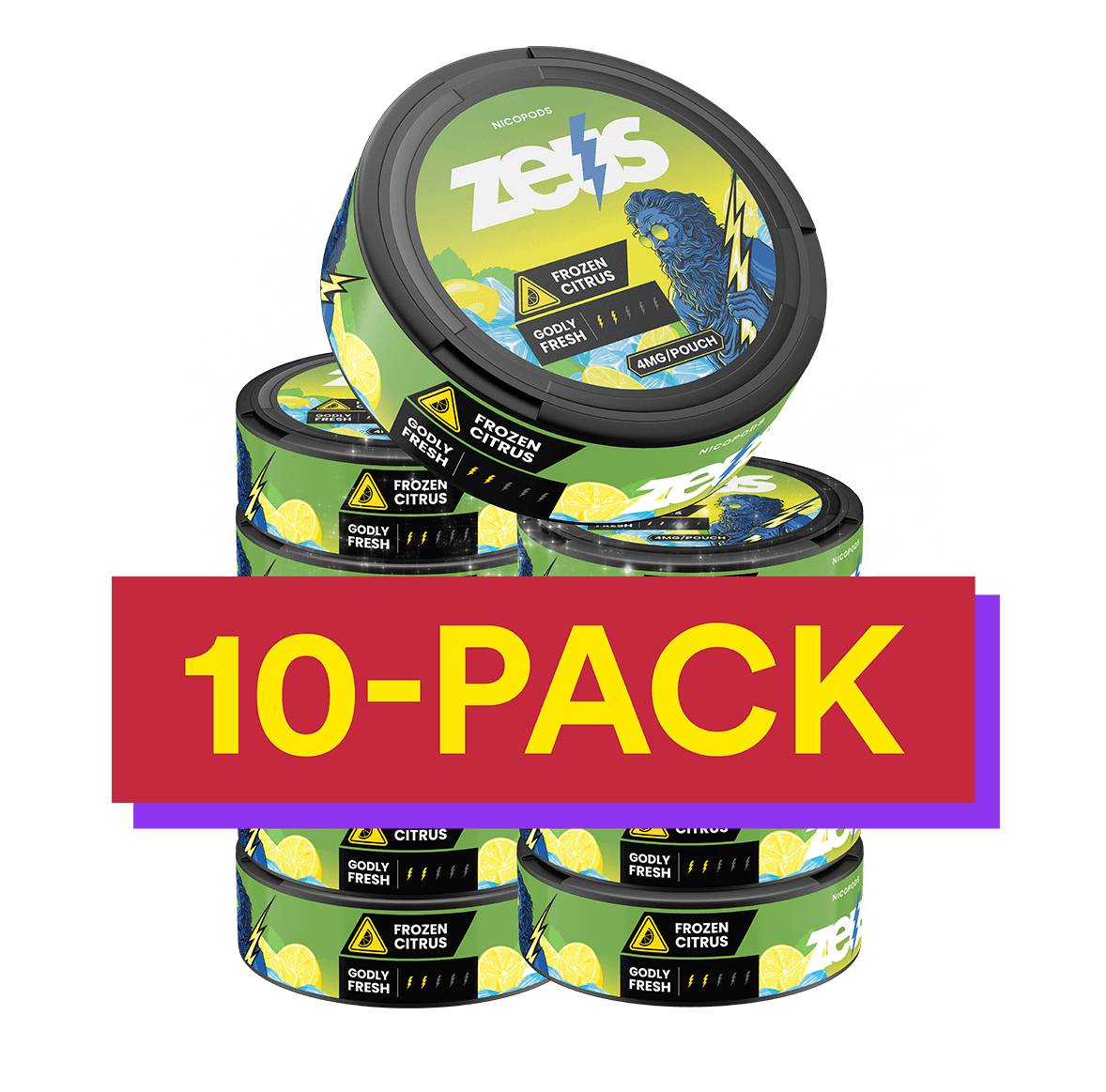 10x ZEUS Frozen Citrus Light