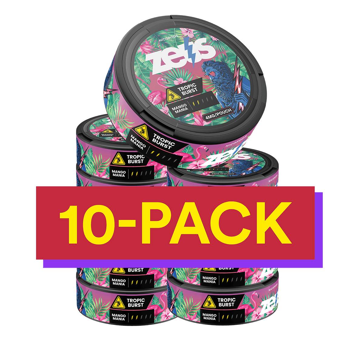 10x ZEUS Tropic Burst Light