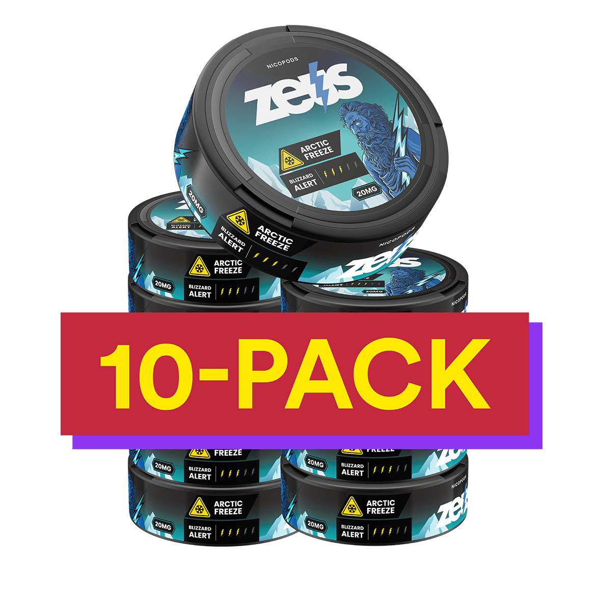 10x ZEUS Arctic Freeze Strong