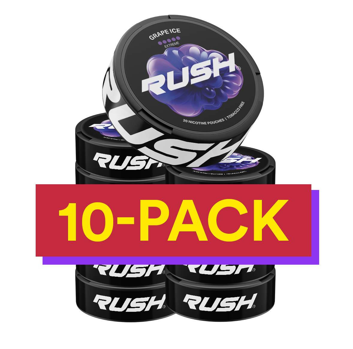 10x Rush Grape Ice EXTREME
