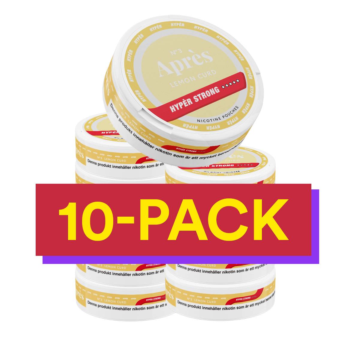 10x No.3 Après Lemon Curd - Hypèr Strong