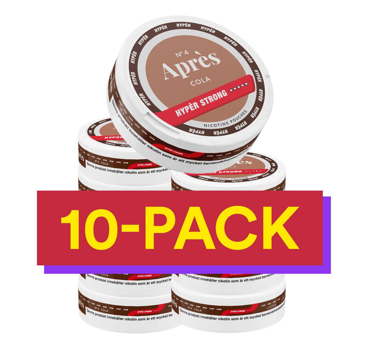 10x No.4 Après Cola - Hypèr Strong