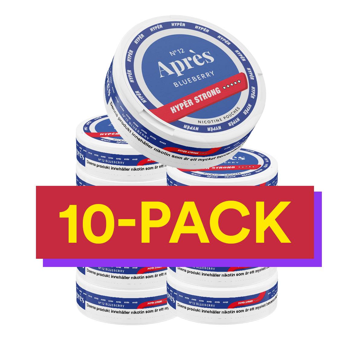 10x No.12 Après Blueberry Hypèr Strong