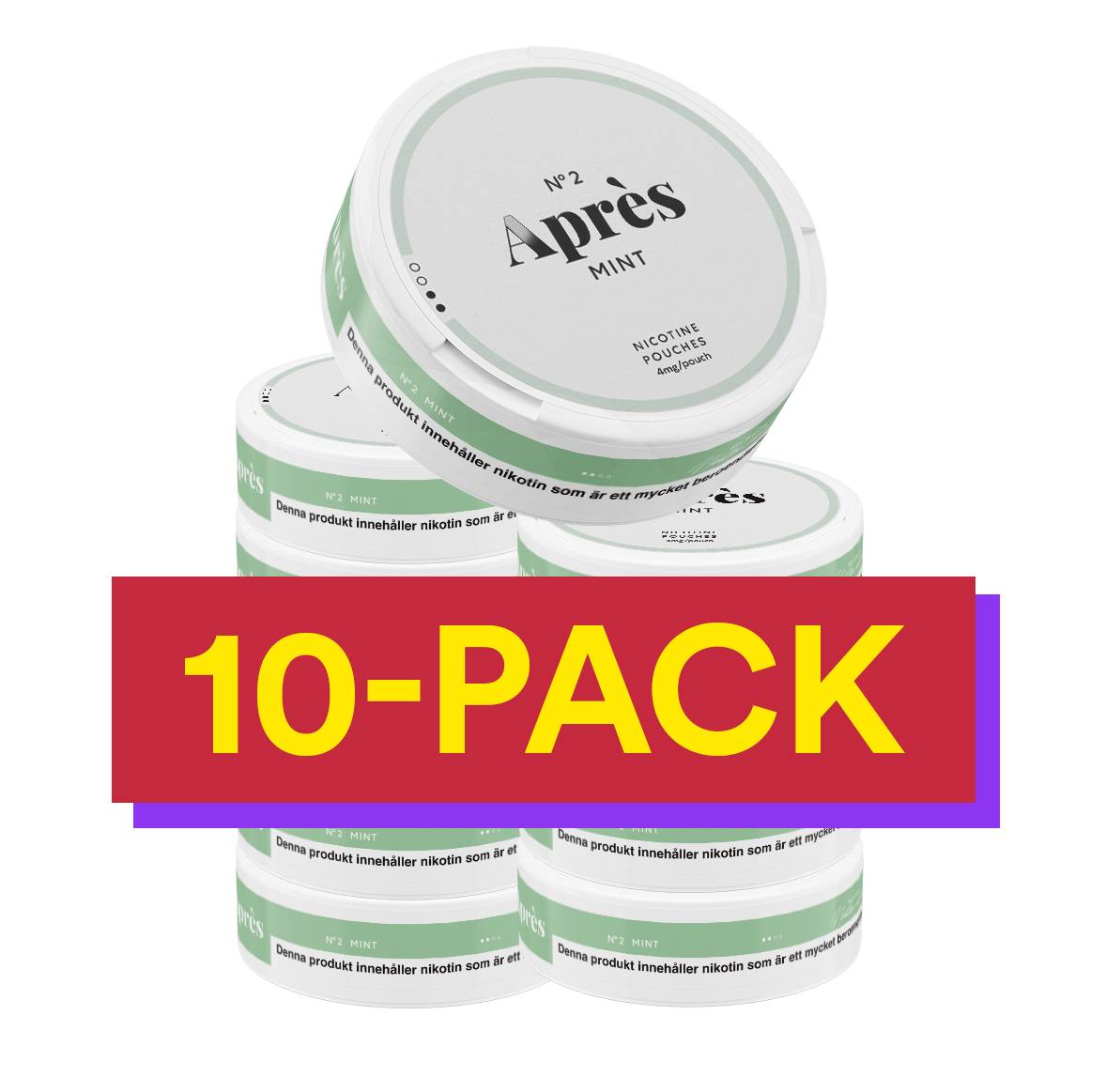 10x No.2 Après Mint - 4 mg Light