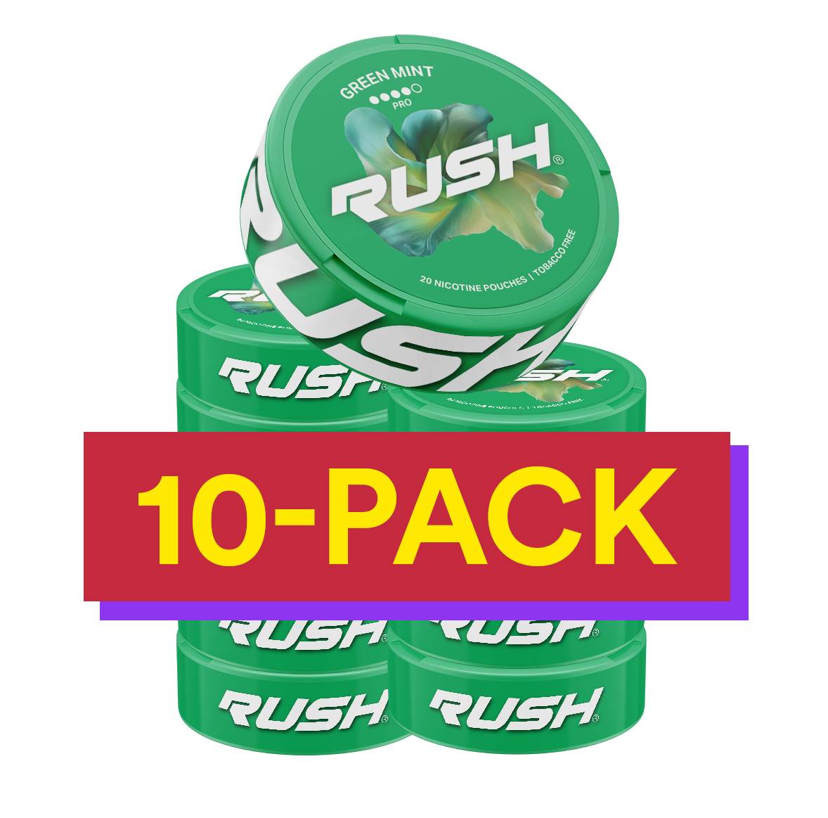 10x Rush Green Mint PRO