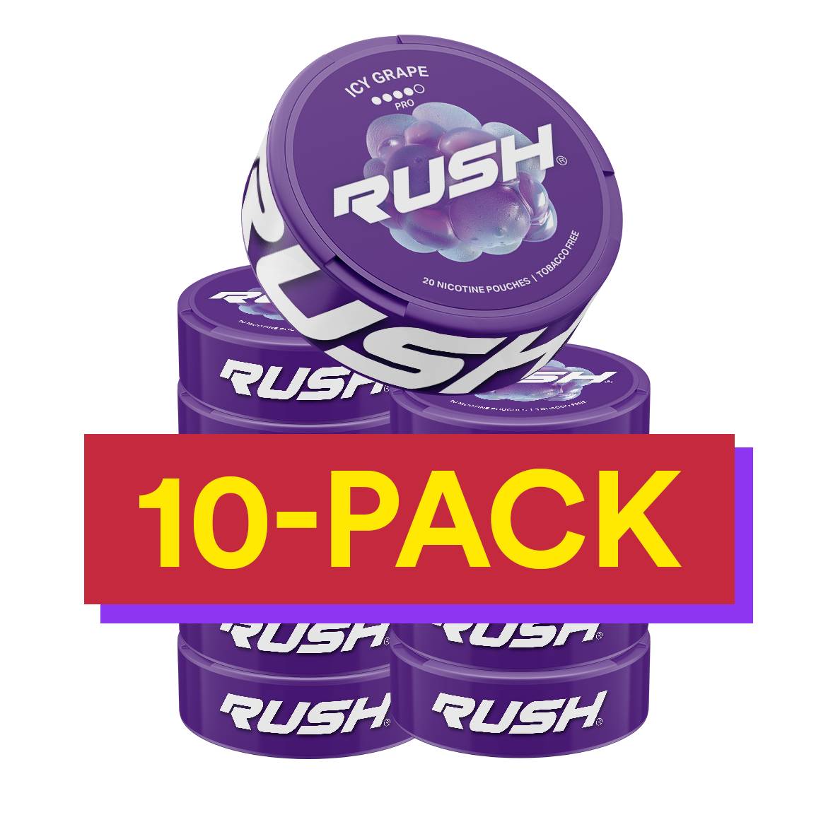10x Rush Icy Grape PRO