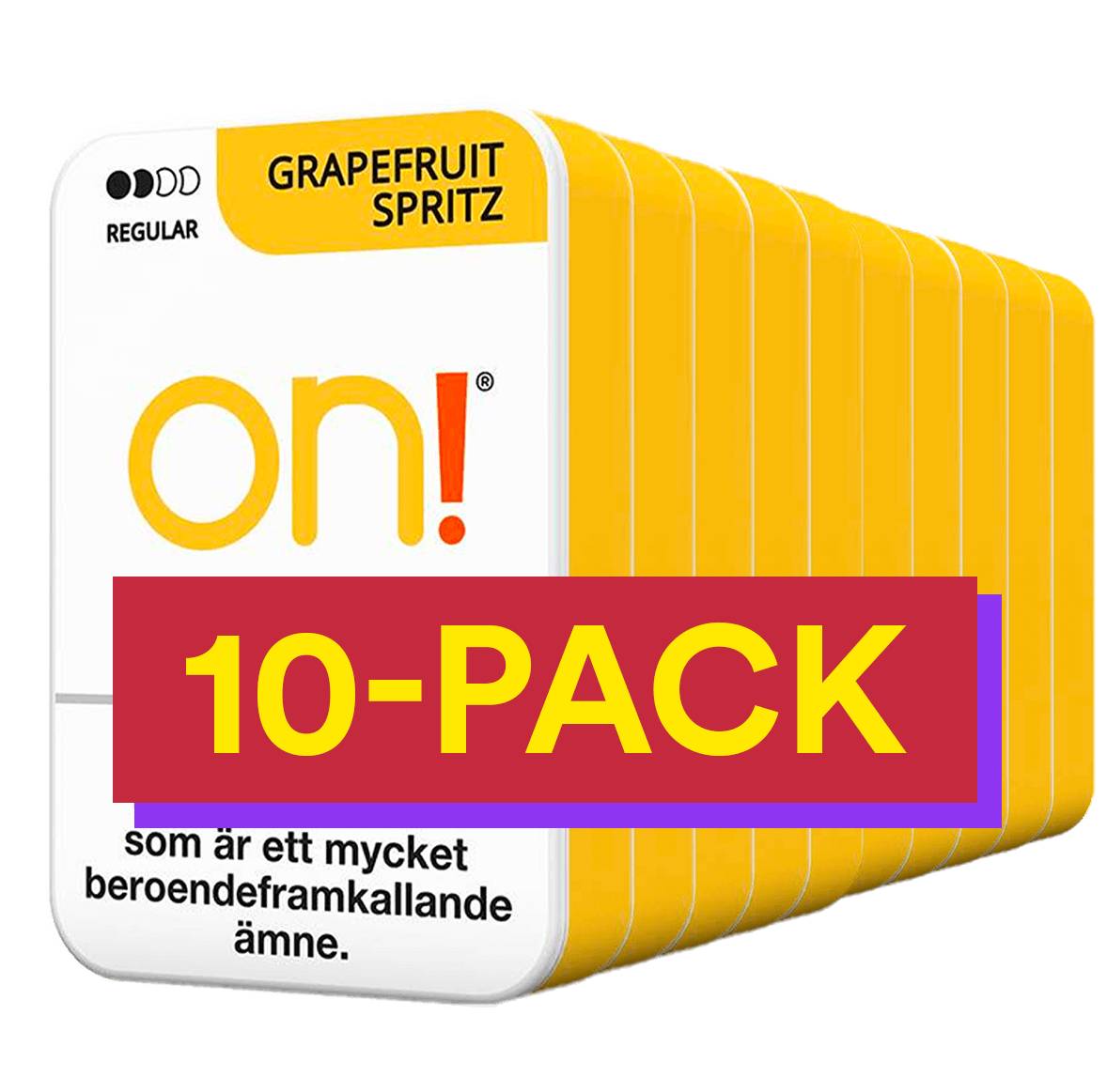 10x On! Grapefruit Spritz Light