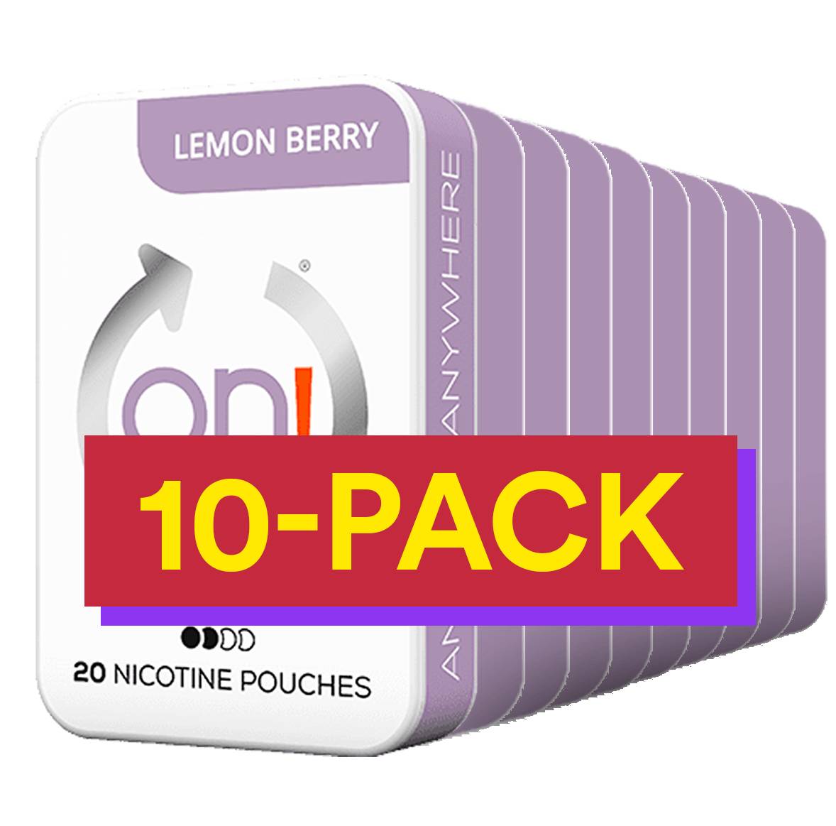 10x On! Lemon Berry Light