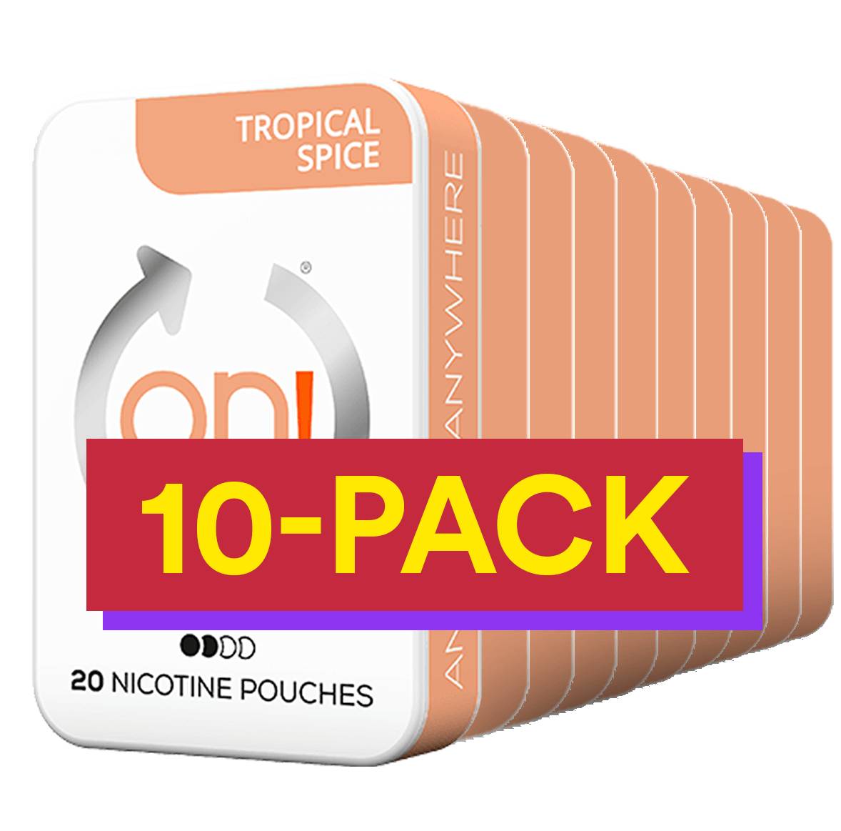 10x On! Tropical Spice Light