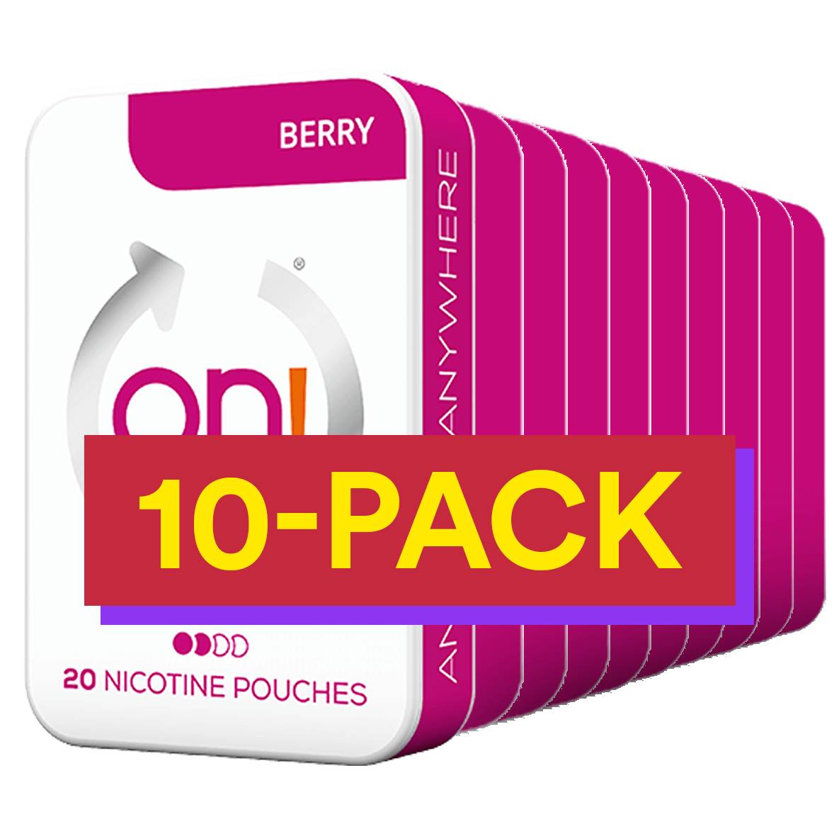 10x On! Berry Light