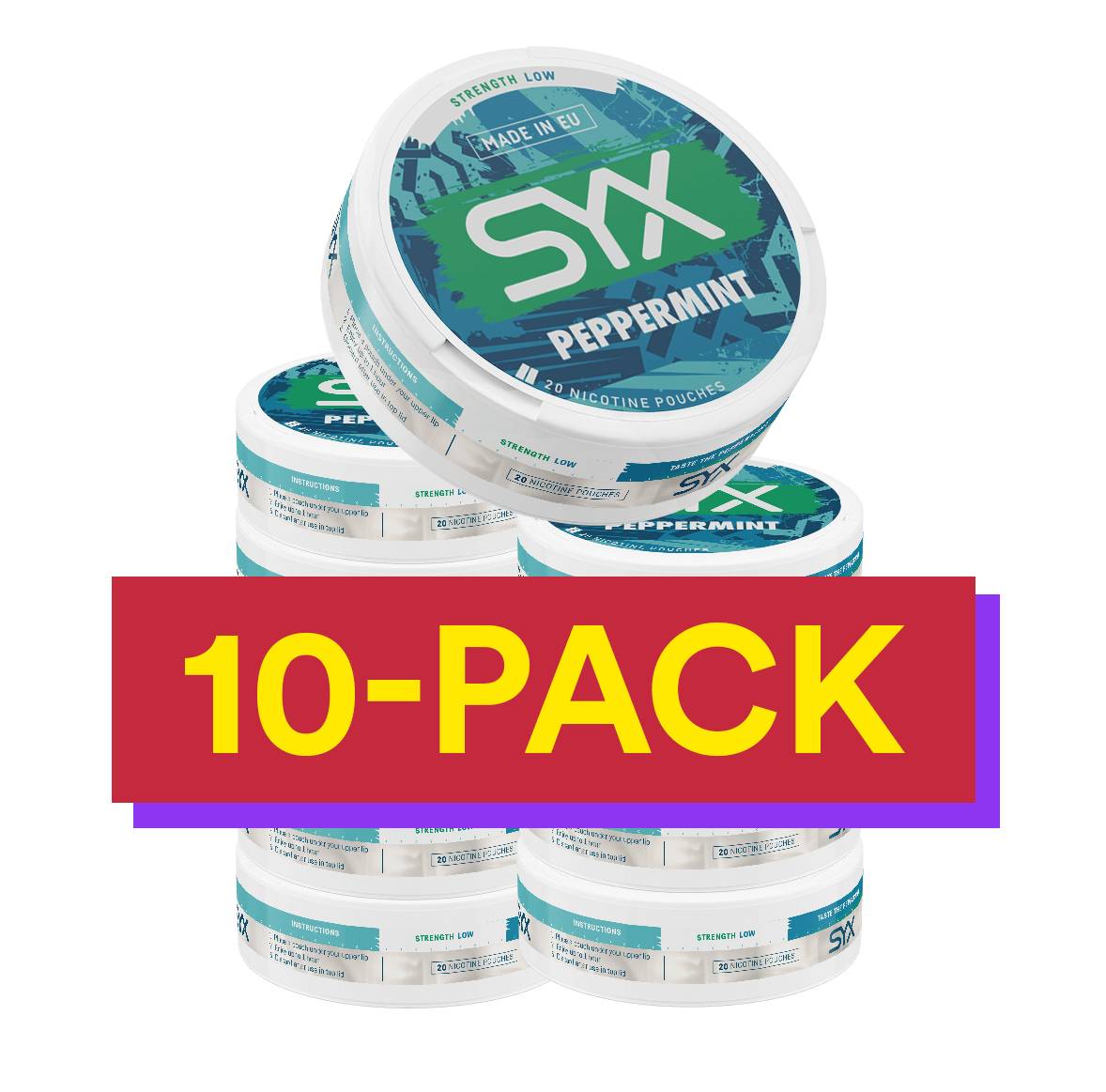 10x SYX Peppermint Light