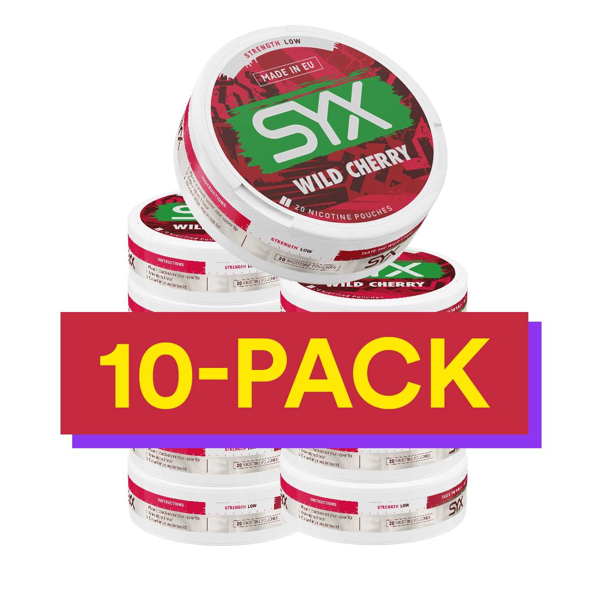 10x SYX Wild Cherry Light
