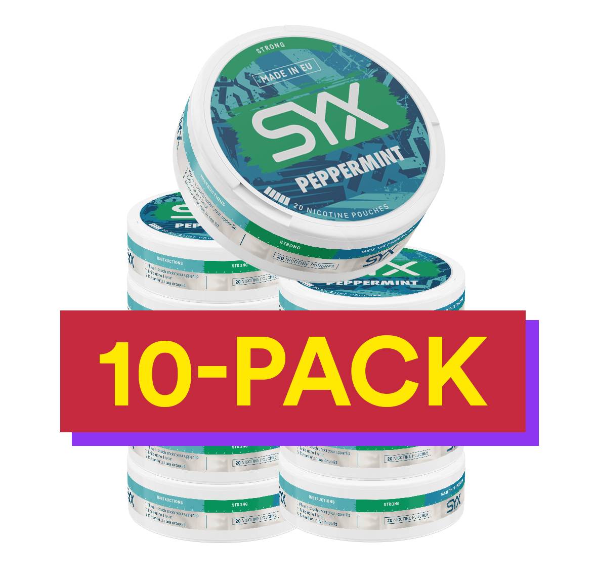10x SYX Peppermint Strong