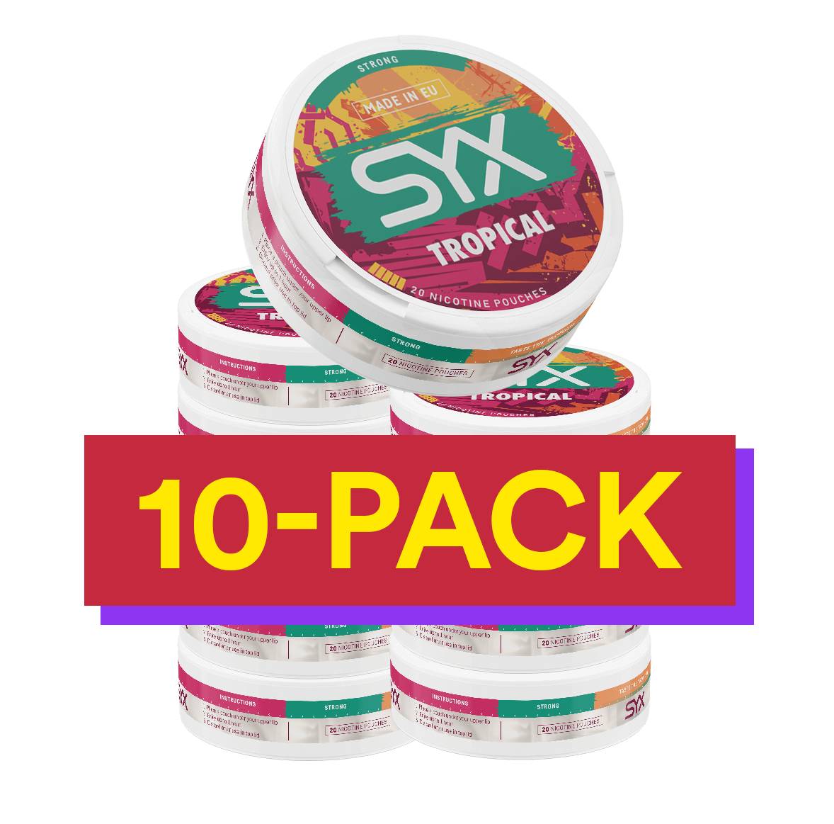 10x SYX Tropical Strong