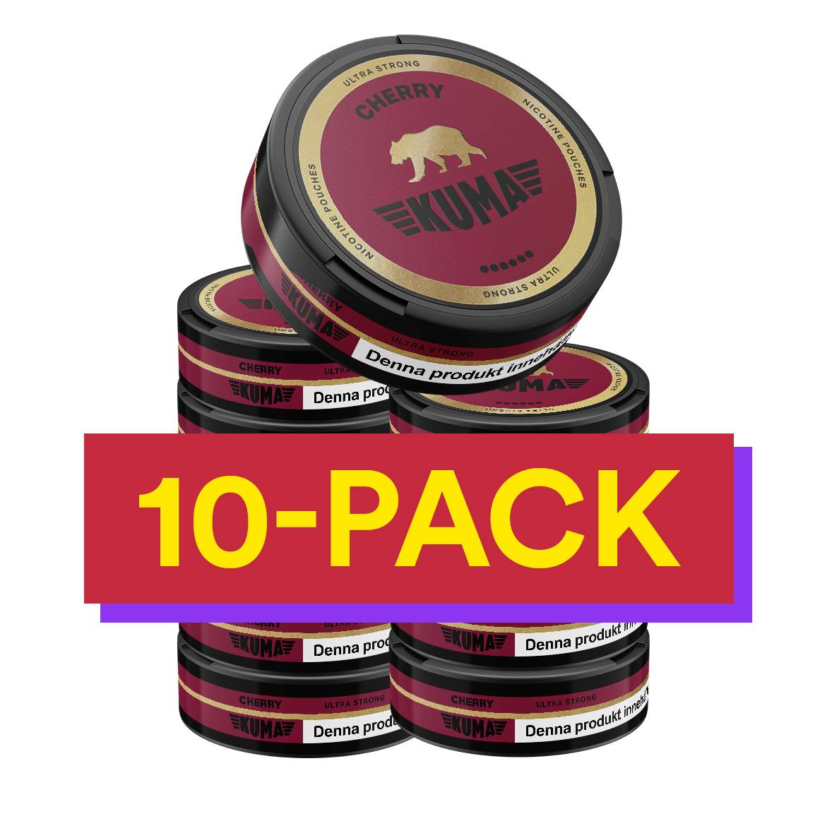10x Kuma Cherry - Ultra Strong