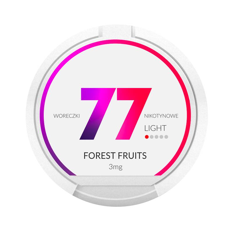77 Pouches Light Forest Fruits 3mg