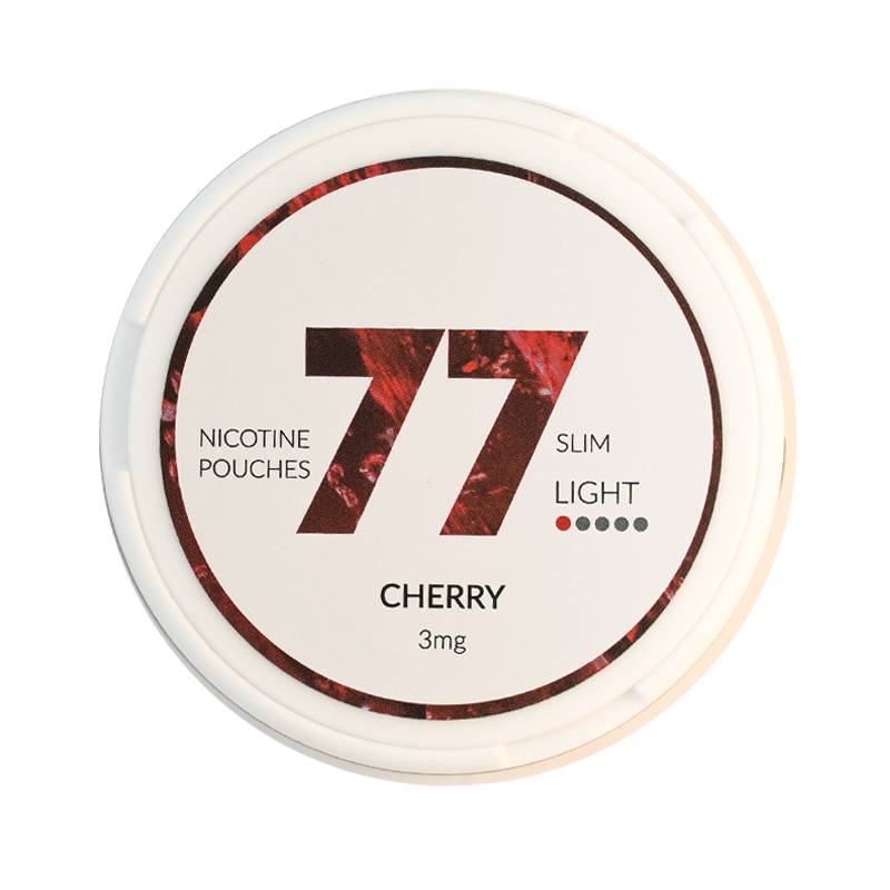 77 pouches Cherry Light 3mg