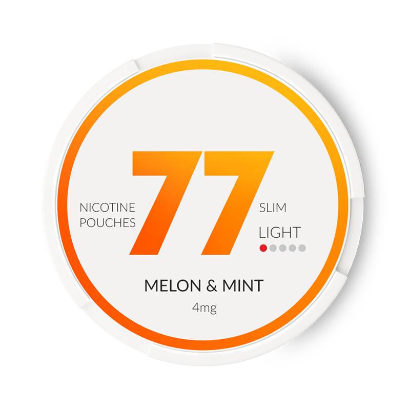 77 Pouches Melon & Mint Light 4mg