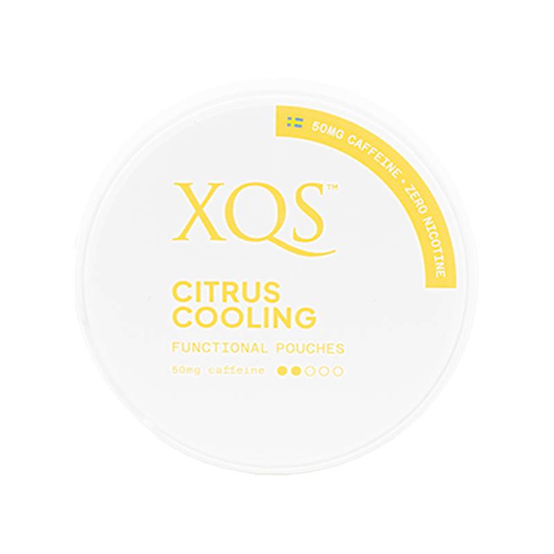 XQS Citrus Cooling Caffeine Pouches