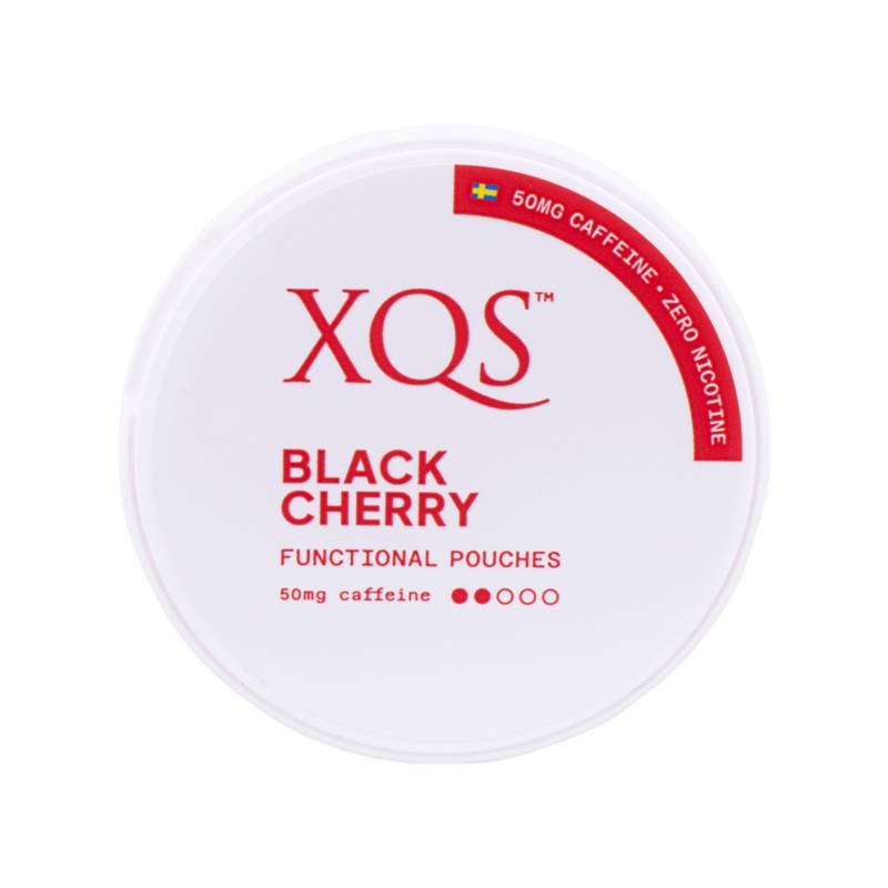 XQS Black Cherry Caffeine Pouches