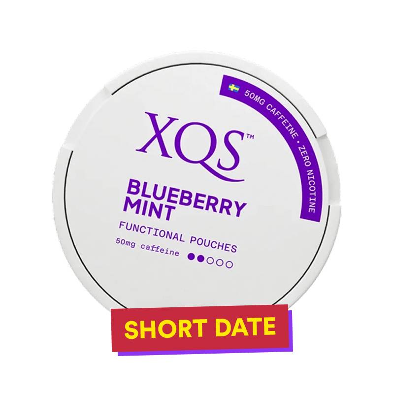 XQS Blueberry Mint Caffeine Pouches