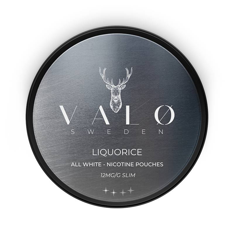 VALØ LIQUORICE 12mg STRONG