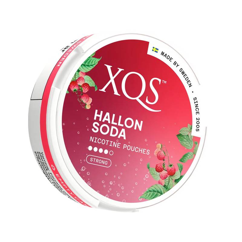 XQS Hallonsoda Strong