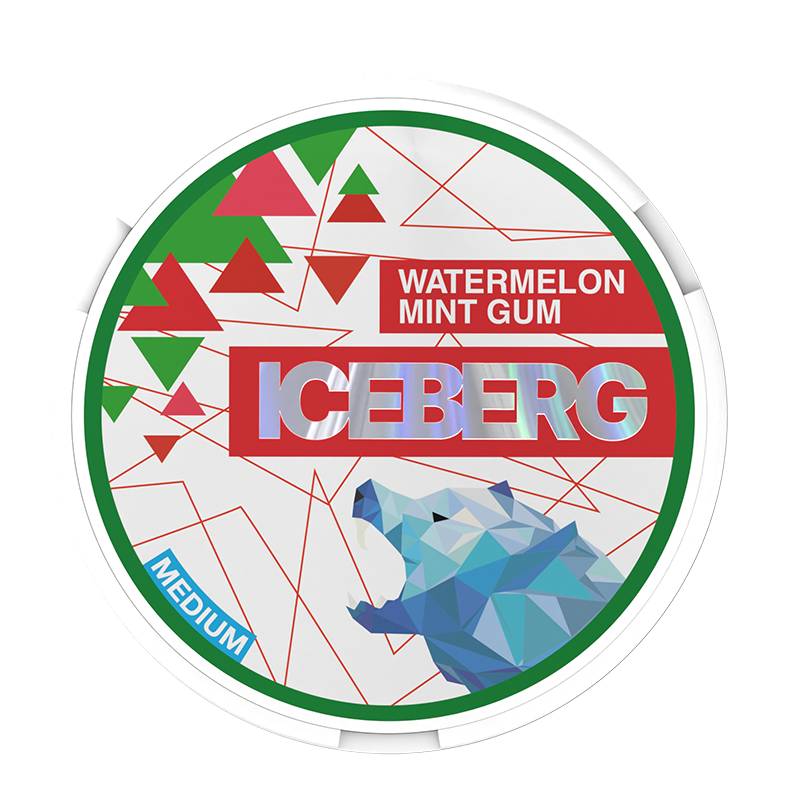 Iceberg Watermelon Mint Gum Medium