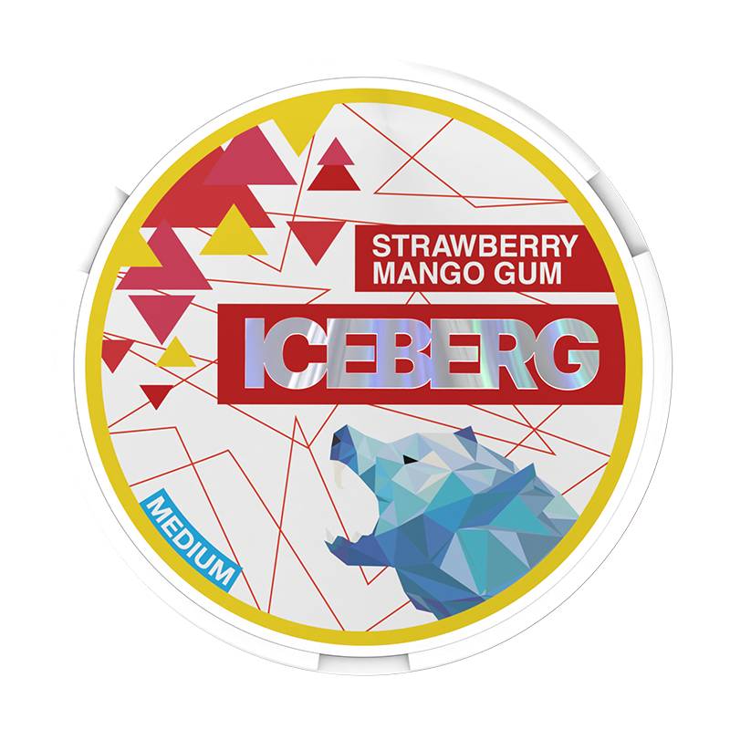 Iceberg Strawberry Mango Gum Medium