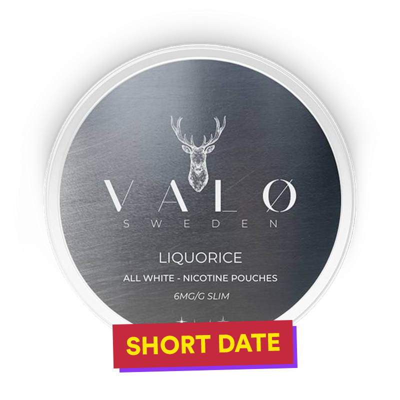 VALØ LIQUORICE 6mg MEDIUM