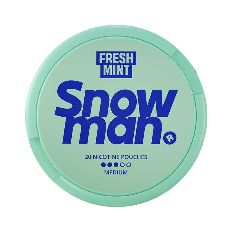 Snowman Fresh Mint Medium 9mg