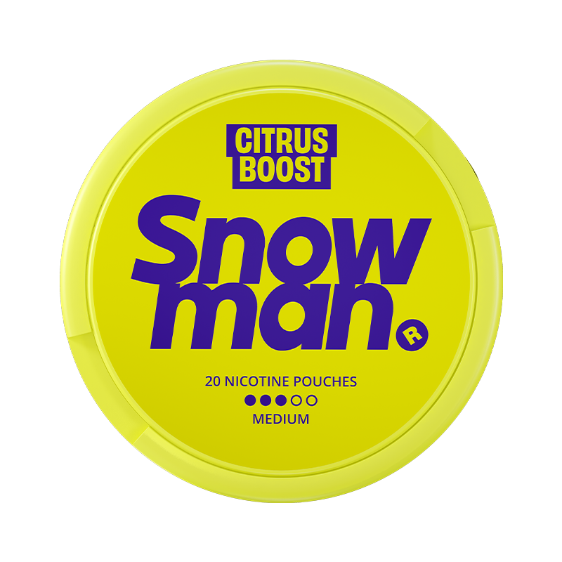 Snowman Citrus Boost Medium 9mg