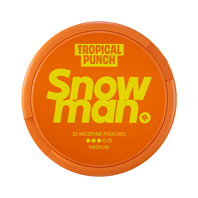Snowman Tropical Punch Medium 9mg