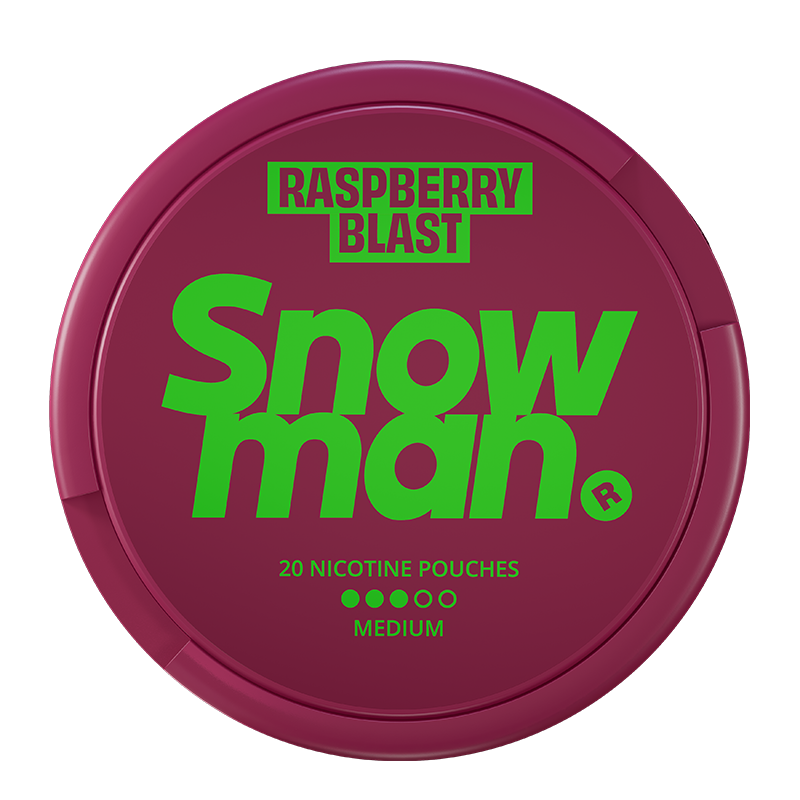 Snowman Raspberry Blast Medium 9mg