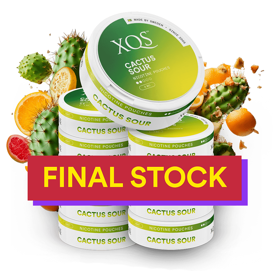 10 Cans XQS Cactus Sour 4mg