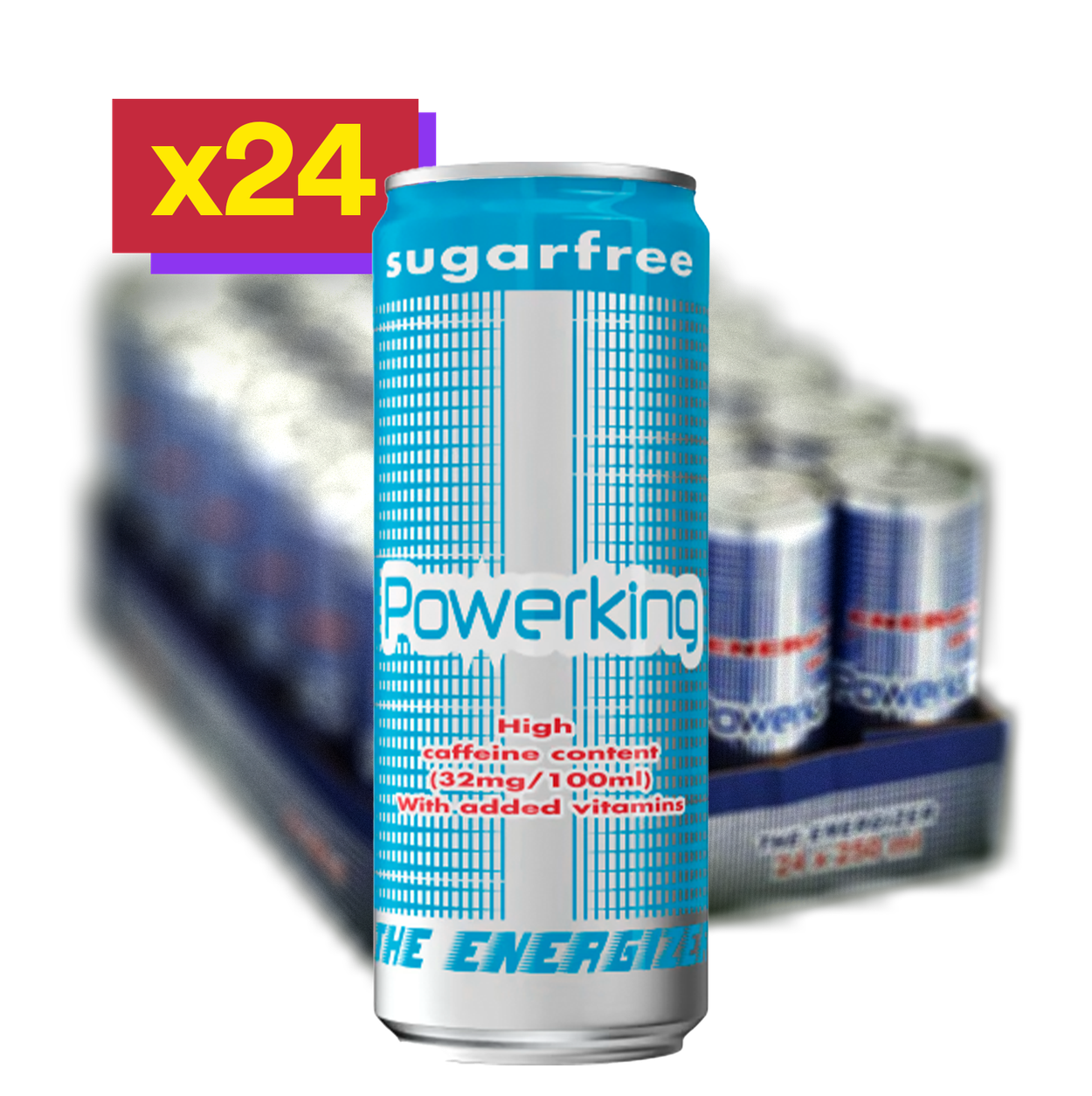 POWERKING Energydrink Sugarfree