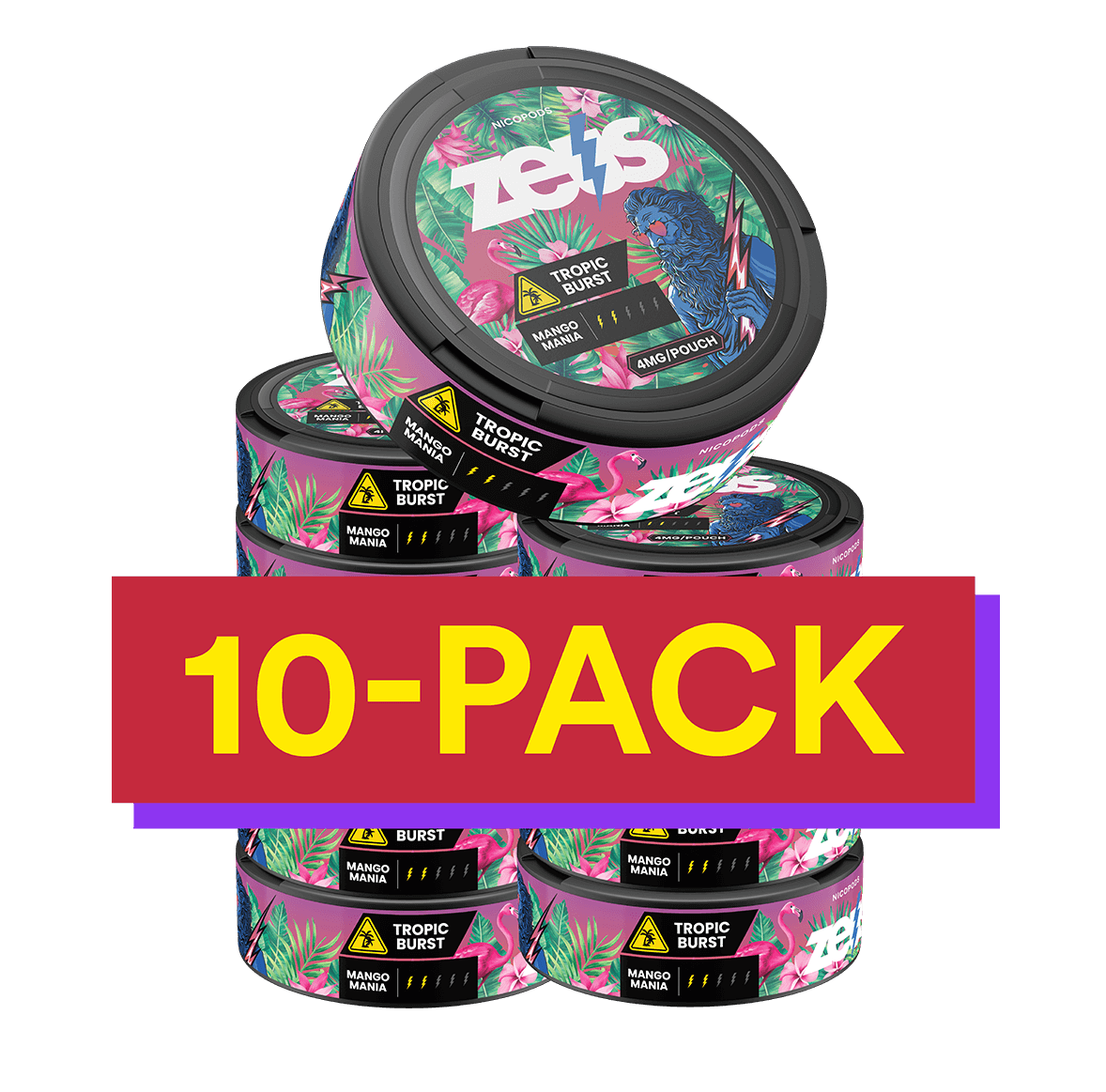 10x ZEUS Tropic Burst Light