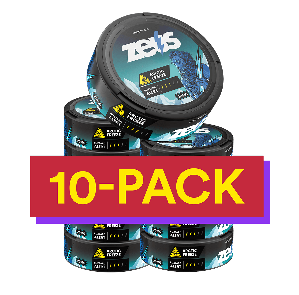 10x ZEUS Arctic Freeze Strong