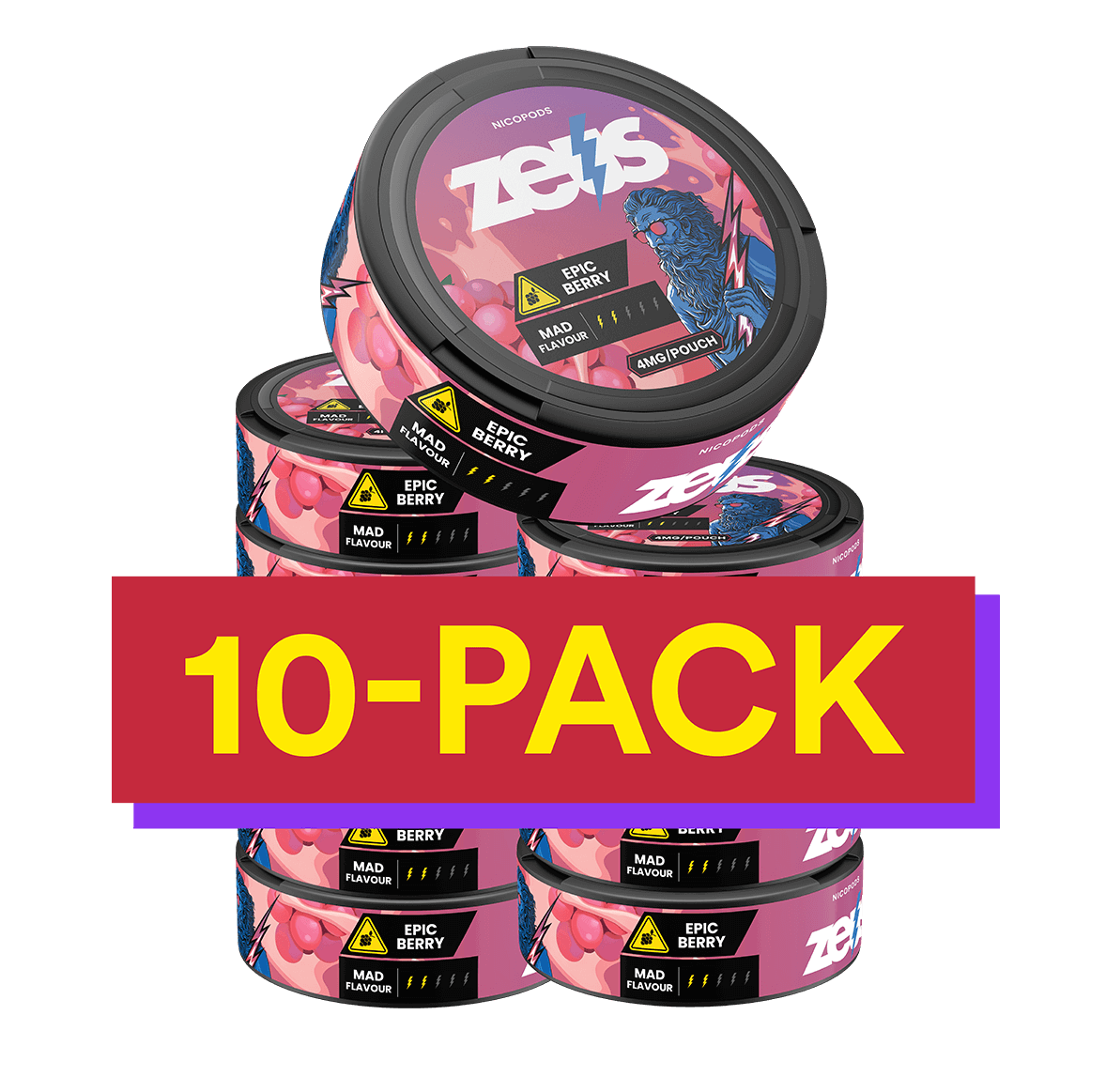 10x ZEUS Epic Berry Light