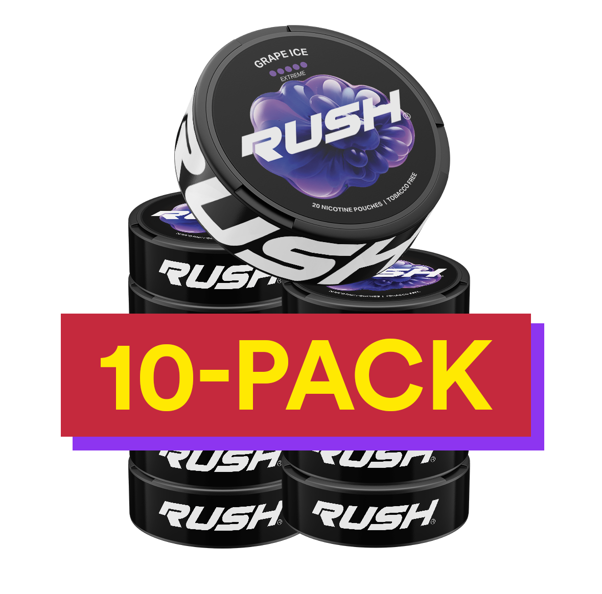 10x Rush Grape Ice EXTREME